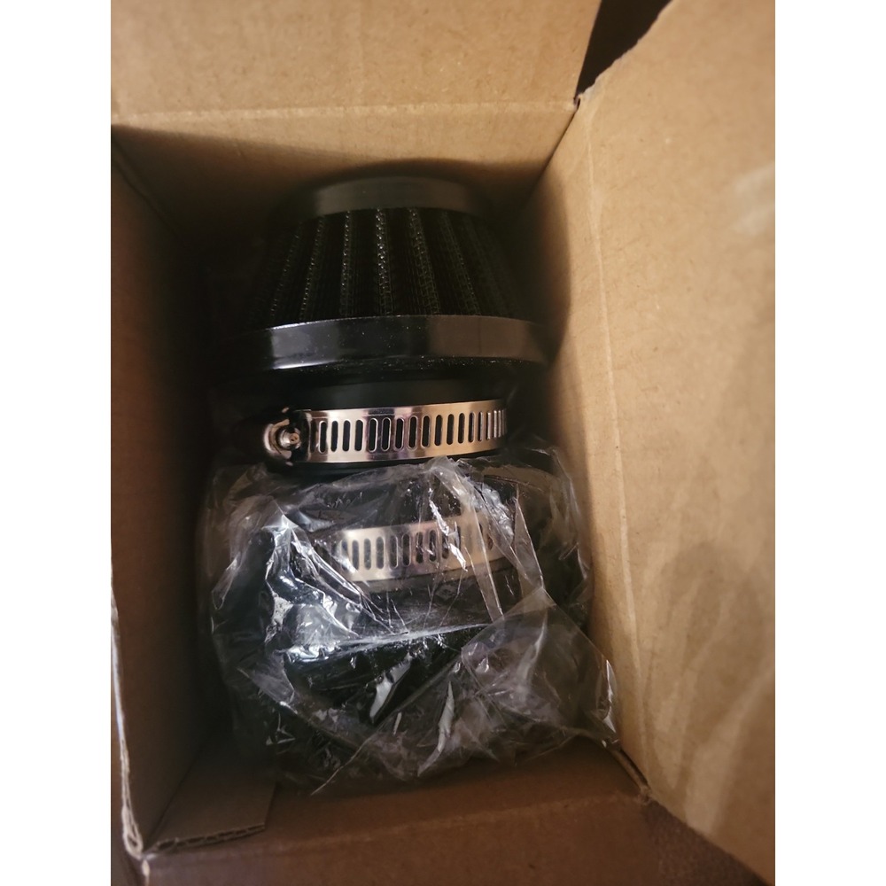 2PCS Motorcycle 38MM Air Intake Filter Universal Carburetor Air Filter Cleane...